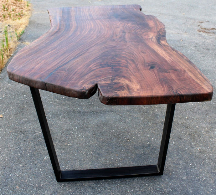 Walnut Dining Table (Single Slab) (SOLD)